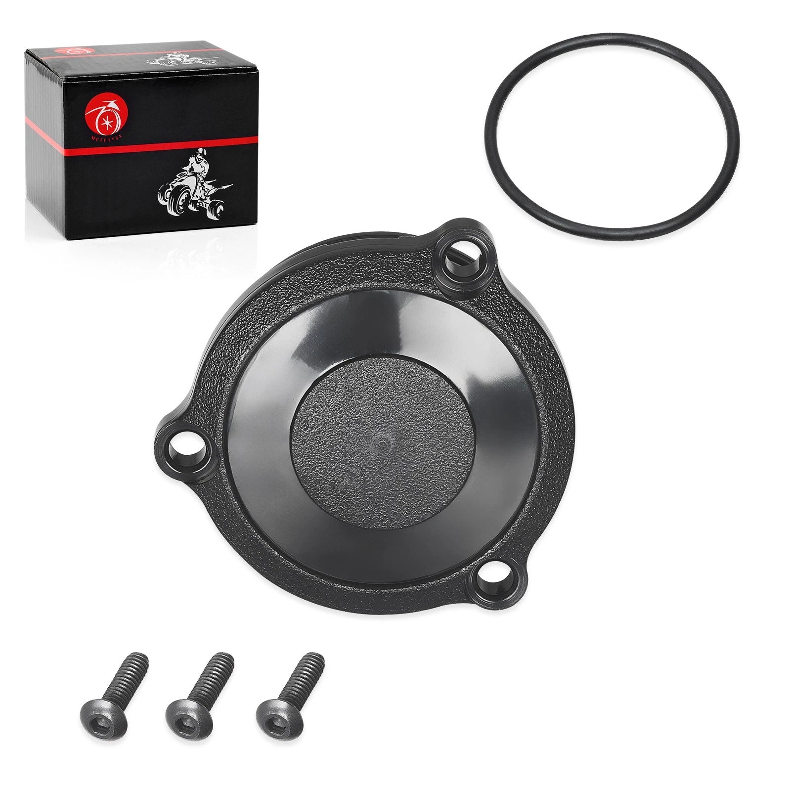 Front Wheel Hub Cap with Bolts for Polaris Worker 335 (1999), Worker 500 (1999–2001)