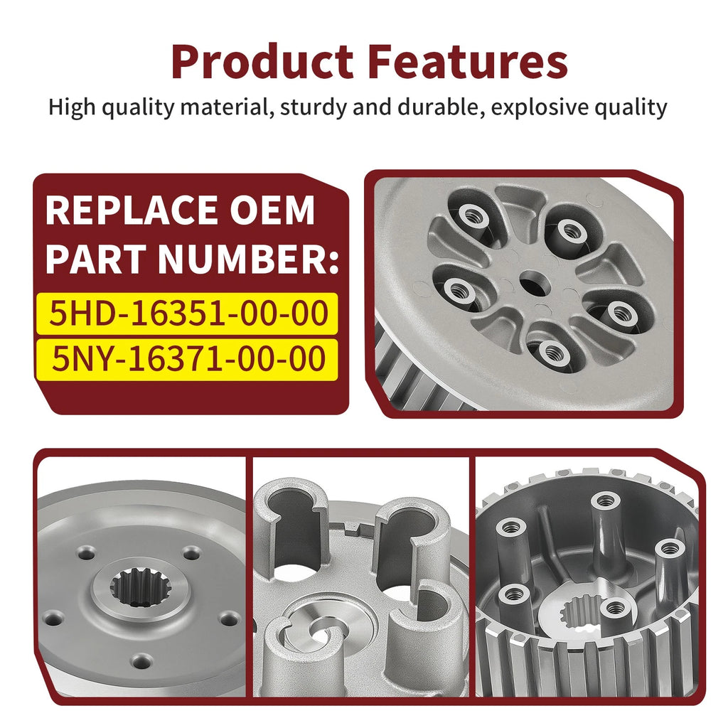 Clutch Pressure Plate Inner Hub Boss for Yamaha YZ125PSK YZ125RSK (2002–2003)