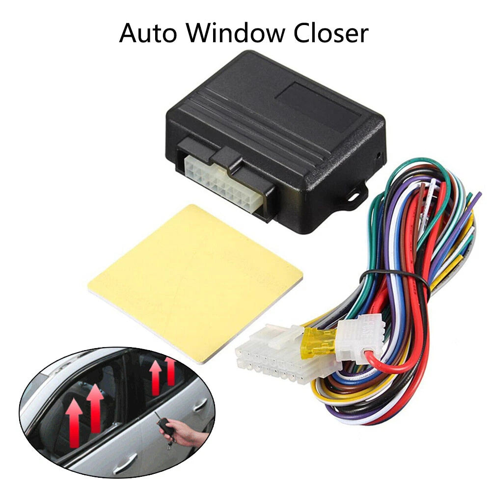 4X Automatic Power Window Roll Up Closer Module Lift Kit for DC 12V Cars
