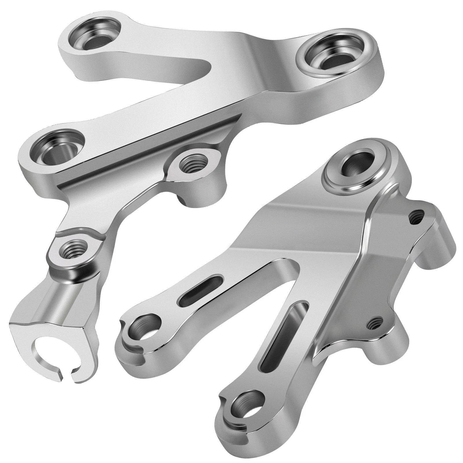 Front Foot Peg Bracket for Kawasaki Ninja ZX-6R (1998–2002), ZX-9R (1998–2003), ZZR600 (2005–2008)