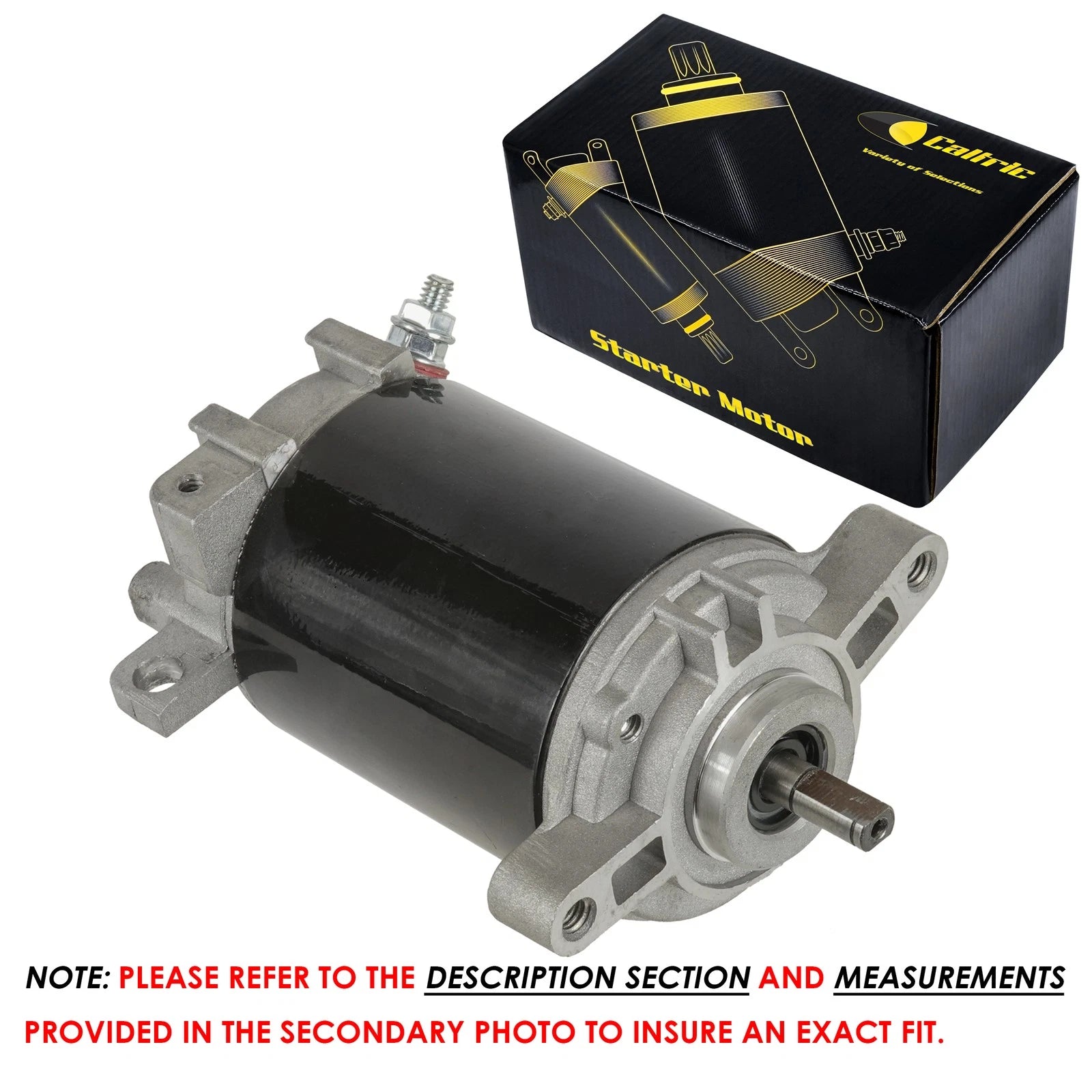 Starter for Johnson Outboard J100WPL J100WPX J100WQL J100WQX (1998–2001)