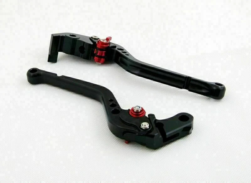 Long Brake Clutch Levers for Yamaha MT-01 (2004–2009), V-MAX (2009–2014) Black T9