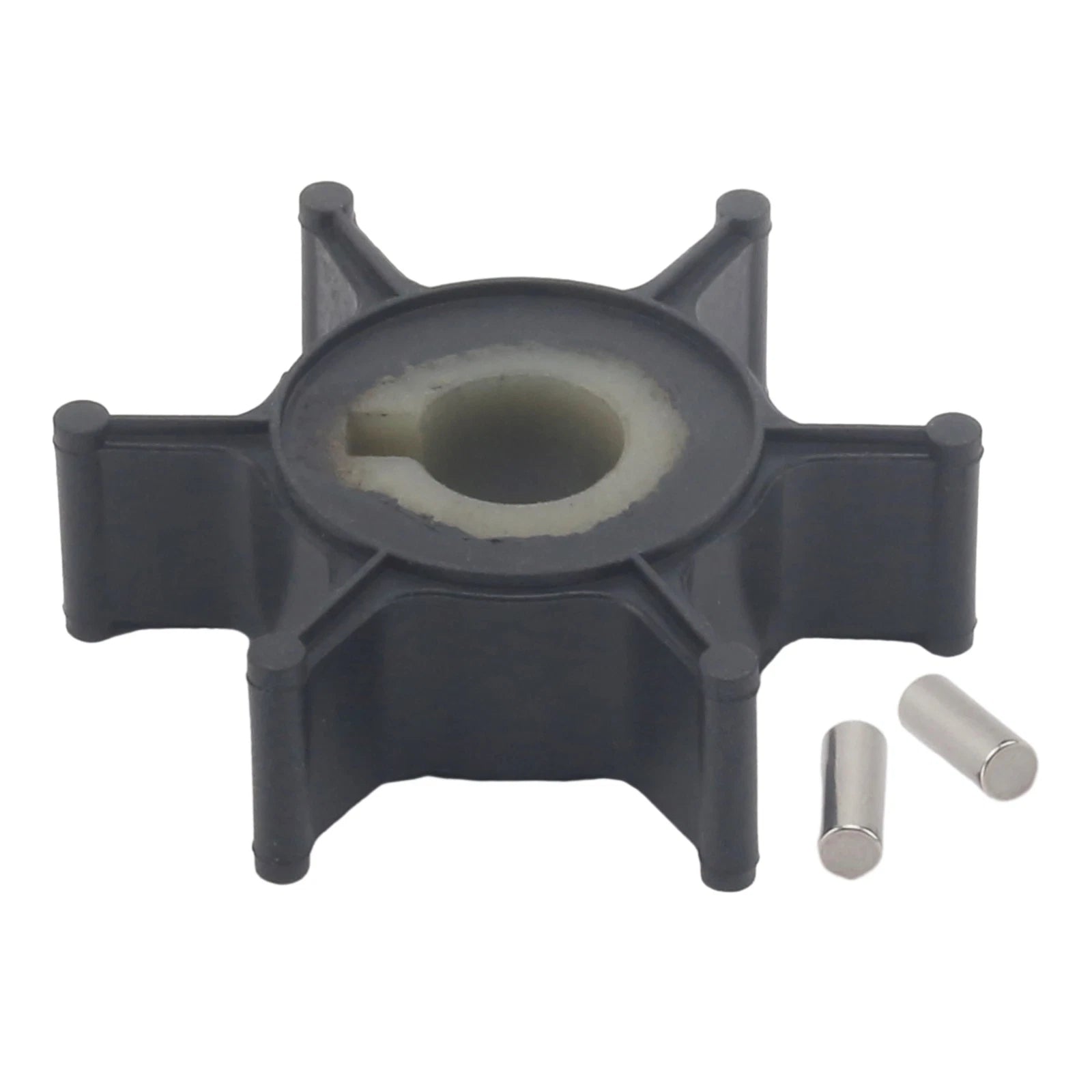 Water Pump Impeller & Key for Mercury Outboard (47-80395M, 18-3072, 500324, 9-45604)