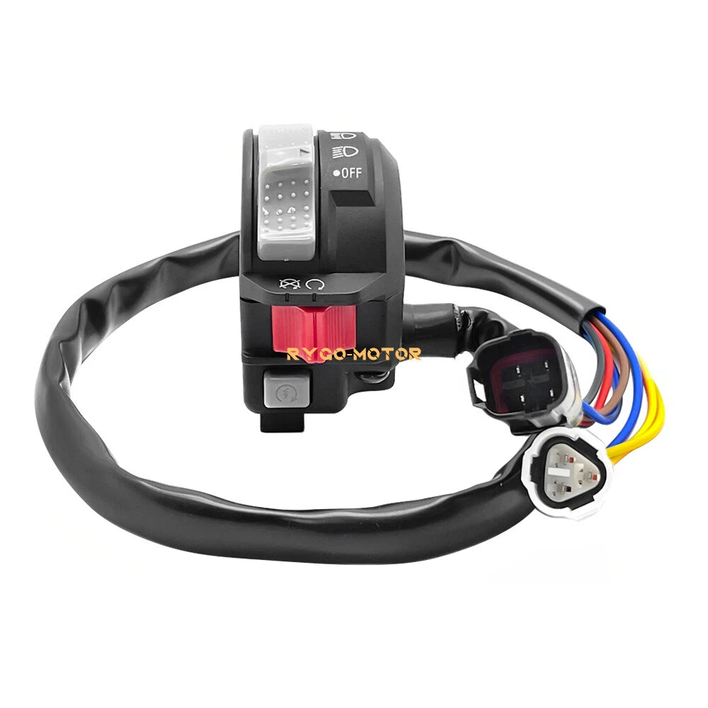 Handlebar Switch & Starter Solenoid Relay for Yamaha Grizzly 700 YFM700 (2007–2023)
