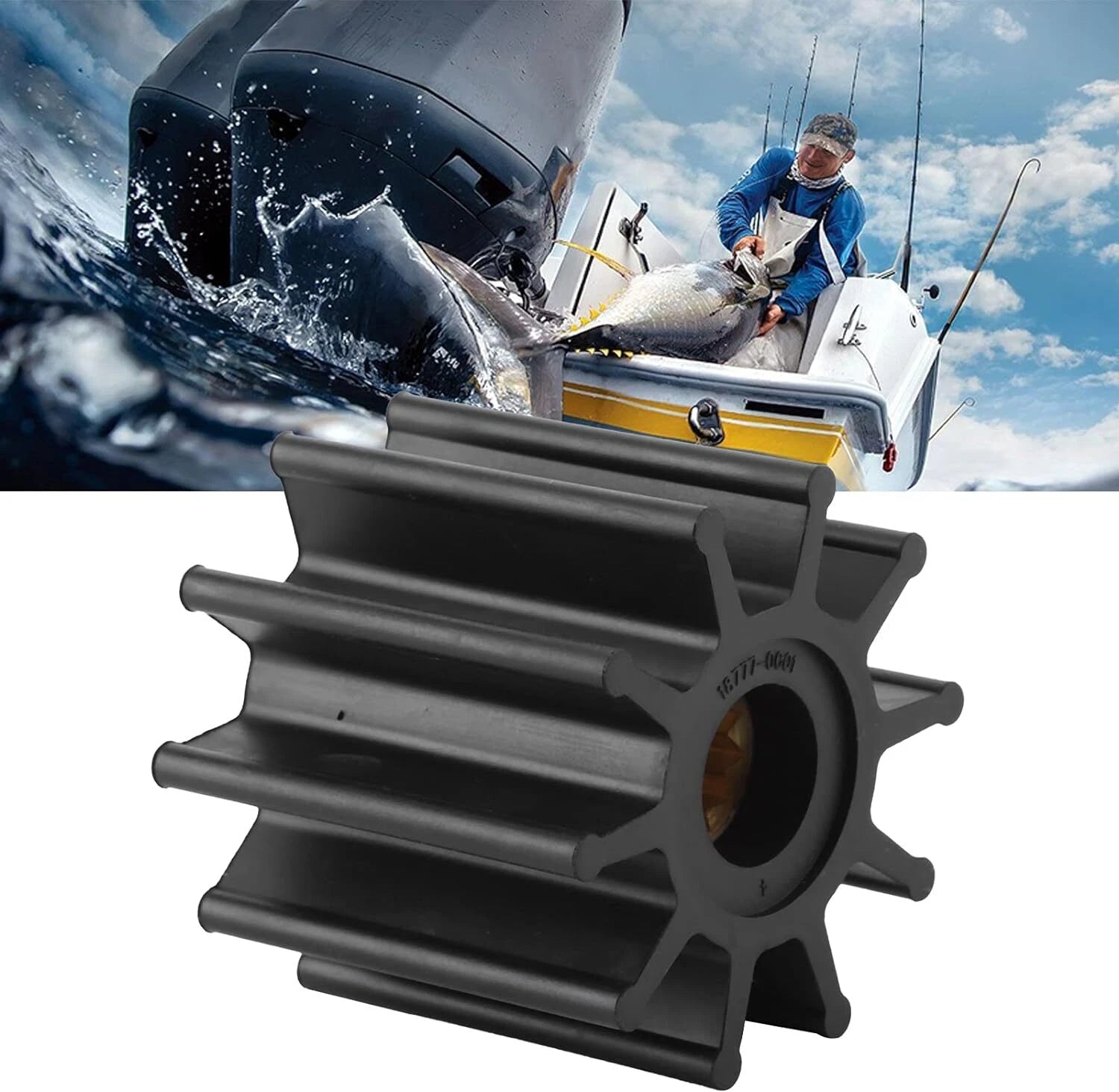 Water Pump Impeller for GM Bedford 381, 466, 500