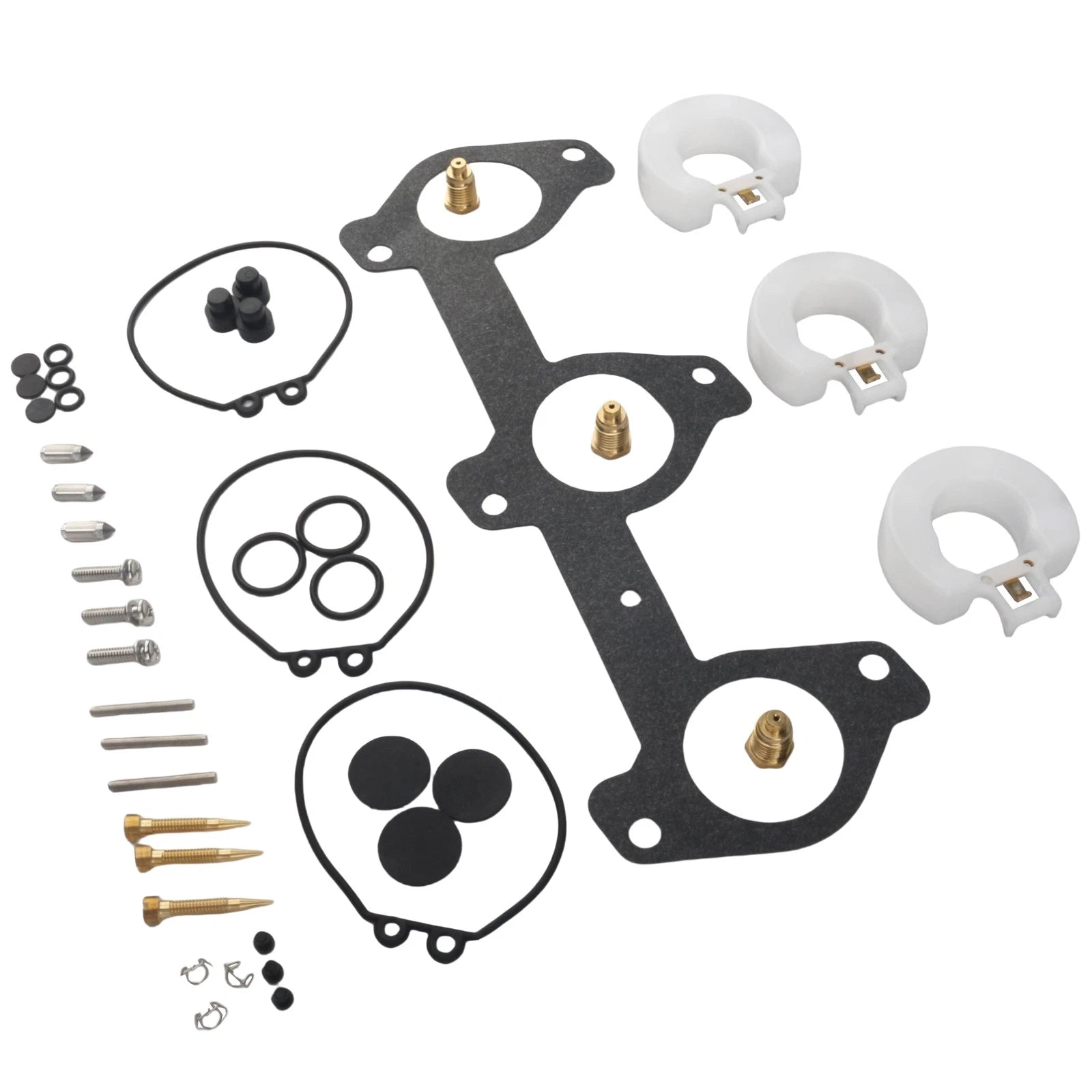 Carburetor Repair Kit for Yamaha 2 Stroke 60HP 70HP Outboard (6H3-W0093-02)