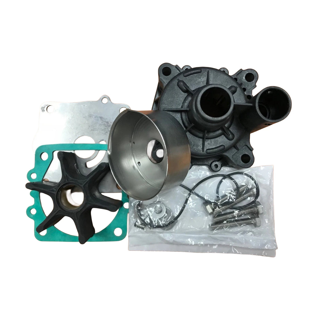 Water Pump Repair Kit with Housing for Yamaha (6E5-W0078-A1, 6E5-W0078-3A, 18-3372)