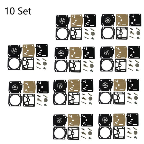 10x Carburetor Diaphragm Kit for Dolmar PS630 PS6400 PS7300 PS7900 RB-201