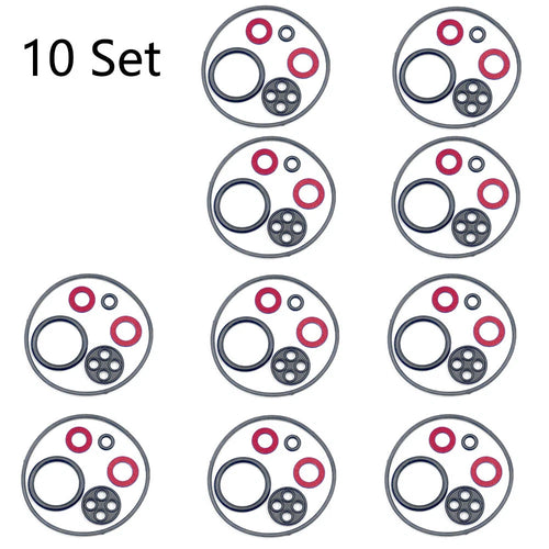 10x Carburetor Gasket Rebuild Kit for Honda GX340 GX390 (N/A) 16010-ZE2-812