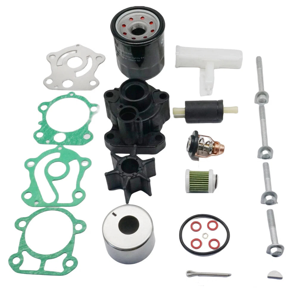Yamaha Outboard Maintenance Service Kit for 100HP F100D (67F-W0078-00, 6D8-WS24A-00)