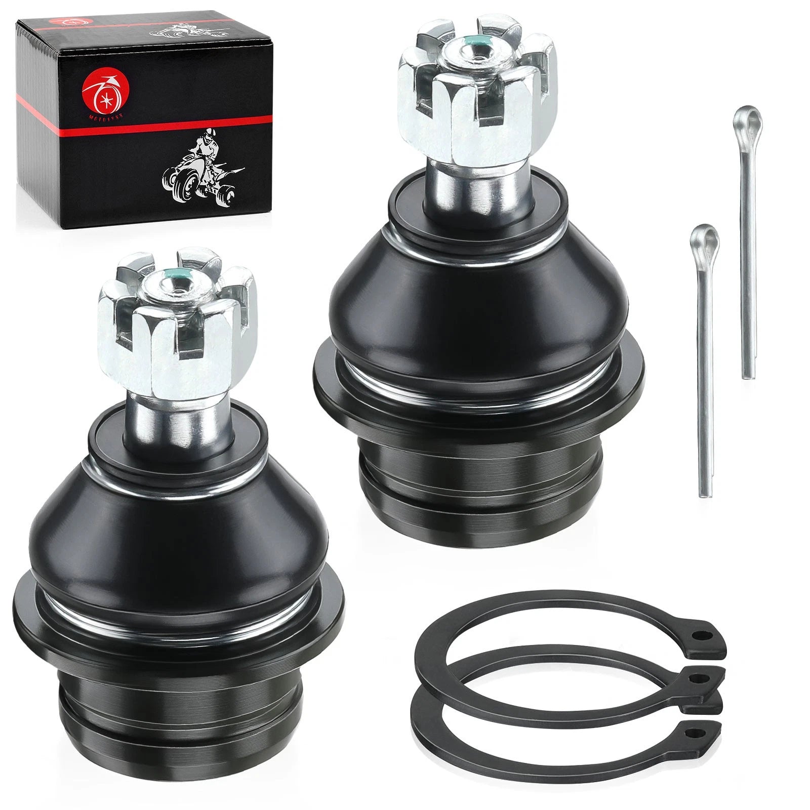 2X Front Upper Lower Ball Joints for Suzuki KingQuad AXi LT-A500 (2011–2023)