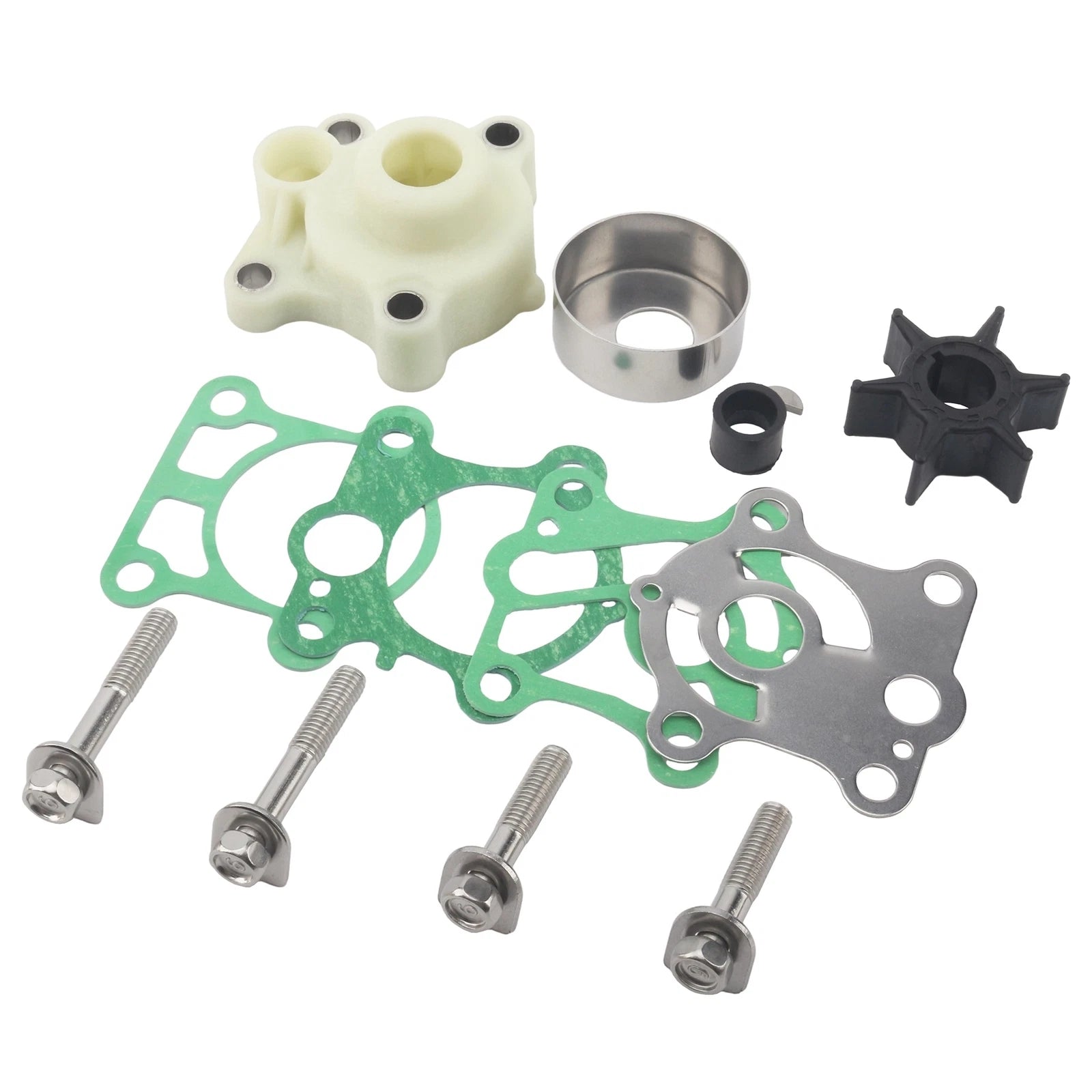 Water Pump Repair Kit for Yamaha Outboard (6J8-W0078-C2, 6J8W0078)