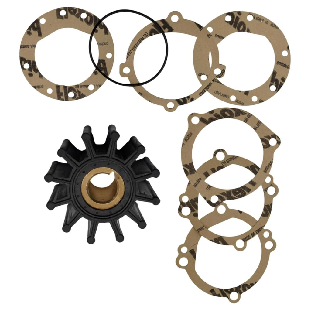 Water Pump Impeller Kit for Volvo (Sherwood 10615K, Jabsco 18948-0001, 09-702B)