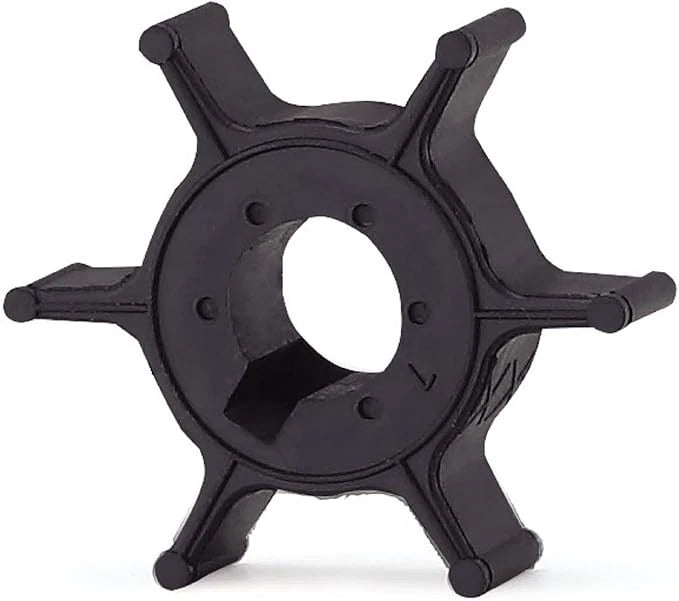 6E0-44352-00 Water Pump Impeller for Yamaha 2 Stroke 4-6 HP Outboard (1990–2023)