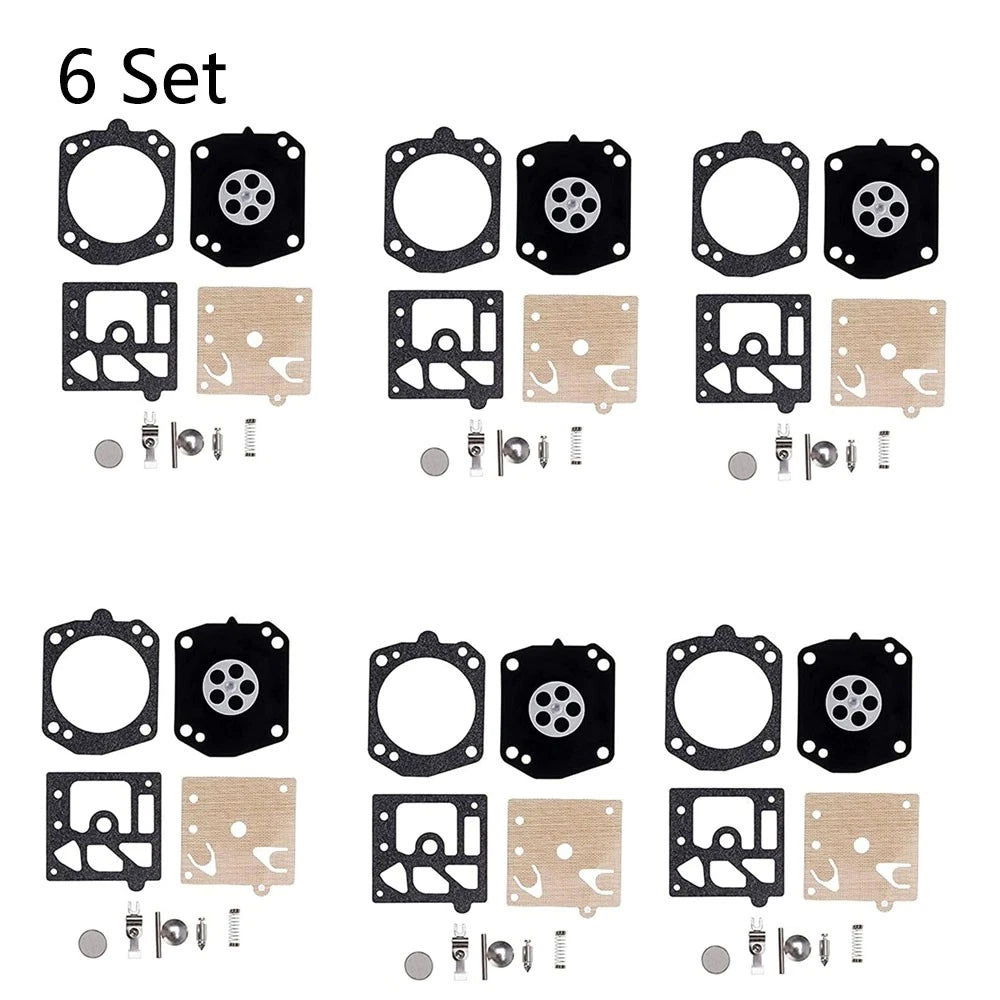 Set of 6 Carburetor Repair Kits for Stihl 027 029 039 MS270 MS290 MS390 K10-HD
