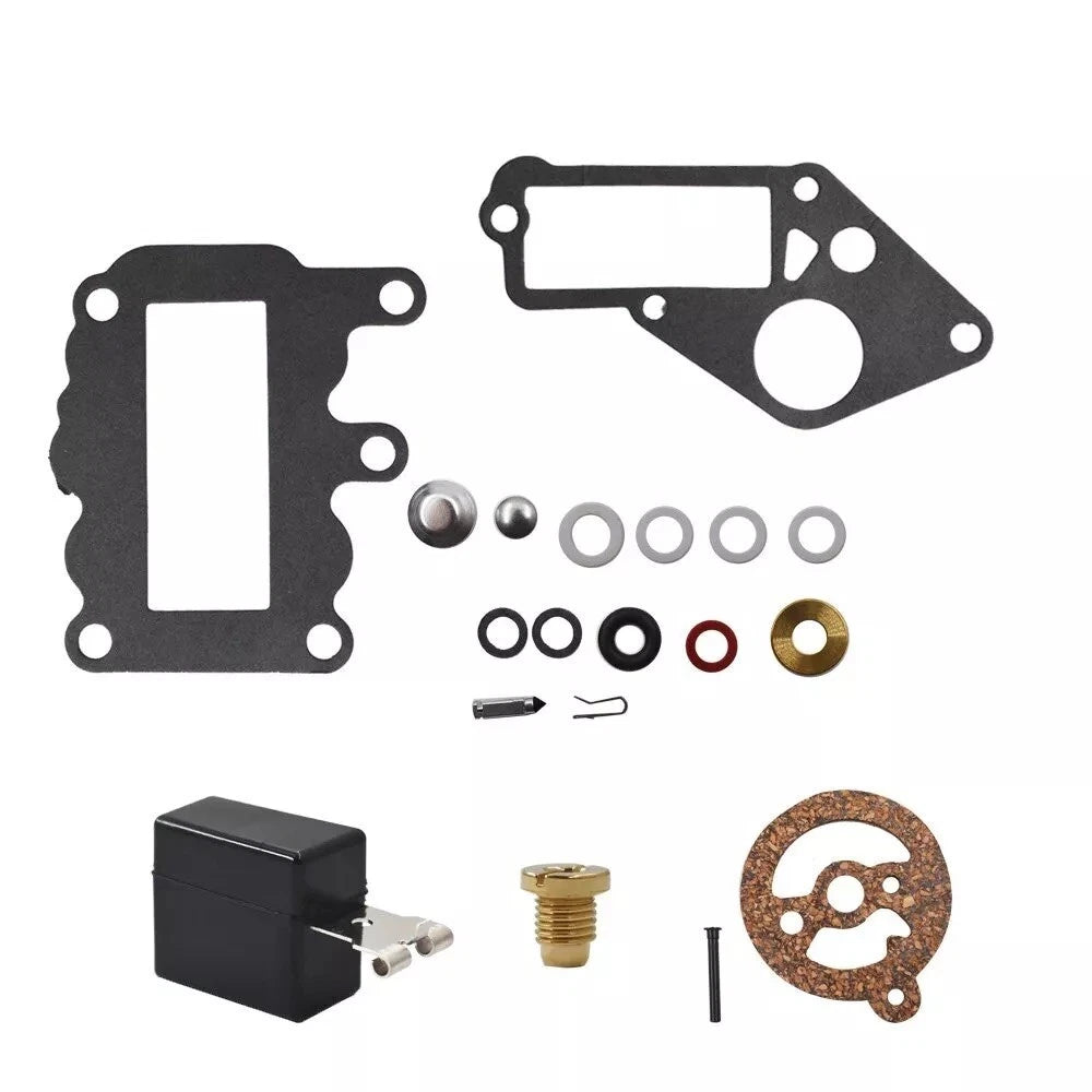 Carburetor Kit with Float for Johnson Evinrude Outboard 9.5 (382048)