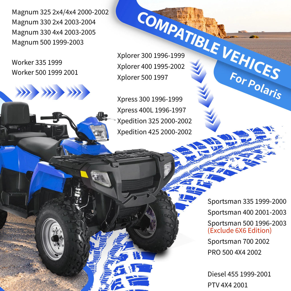 Rear Rack Assembly for Polaris Magnum 330 500 Sportsman 325 400 700 (1995–2006) 2670174-070