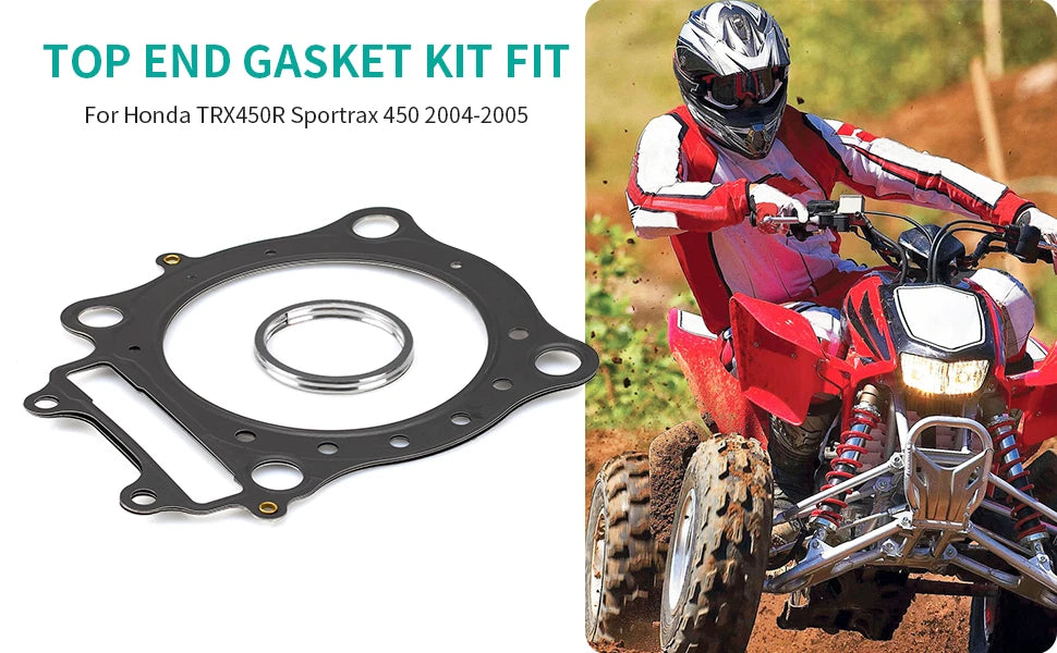Complete Engine Gasket Set for Honda TRX450R Sportrax 450 (2004–2005)