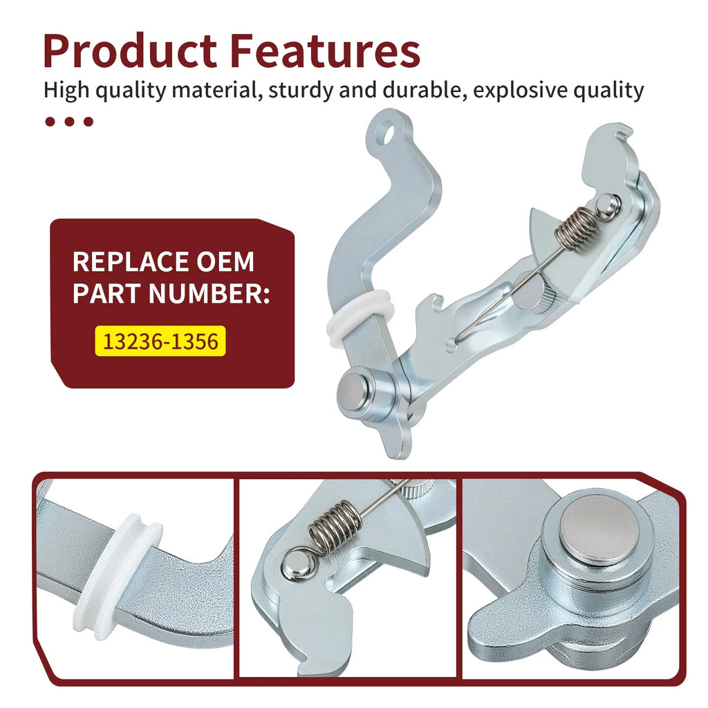 Left Brake Lever Bracket 13236-1356 for Kawasaki Mule 4000 Trans (2009–2023)