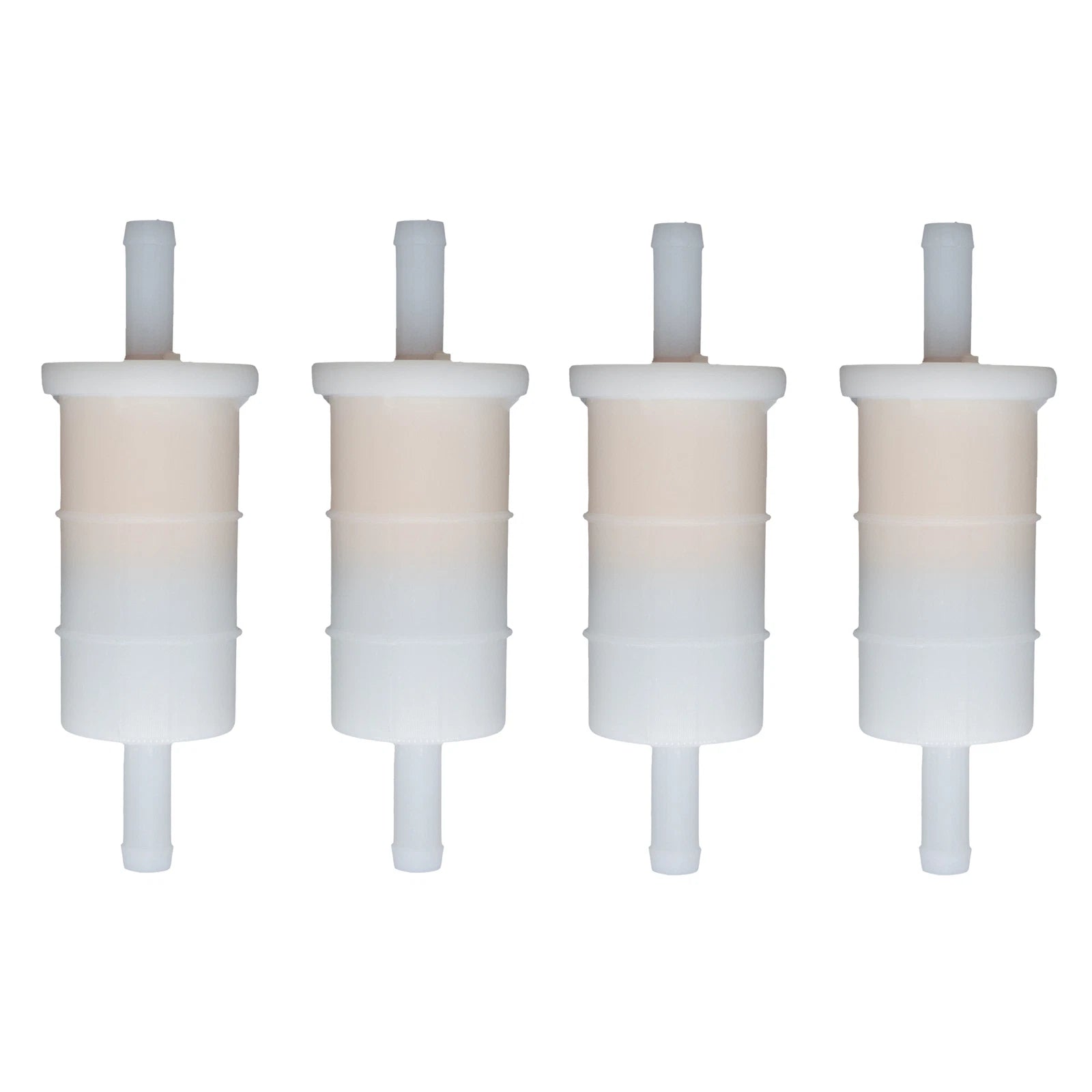 Set of 4 In Line Gas Fuel Filters for Mercury Outboard (816296Q2, 18-7830)