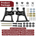 Set of 2 Rear Lower A-Arms w/ Bushing Kit for Polaris Sportsman 700 (2003–2007)