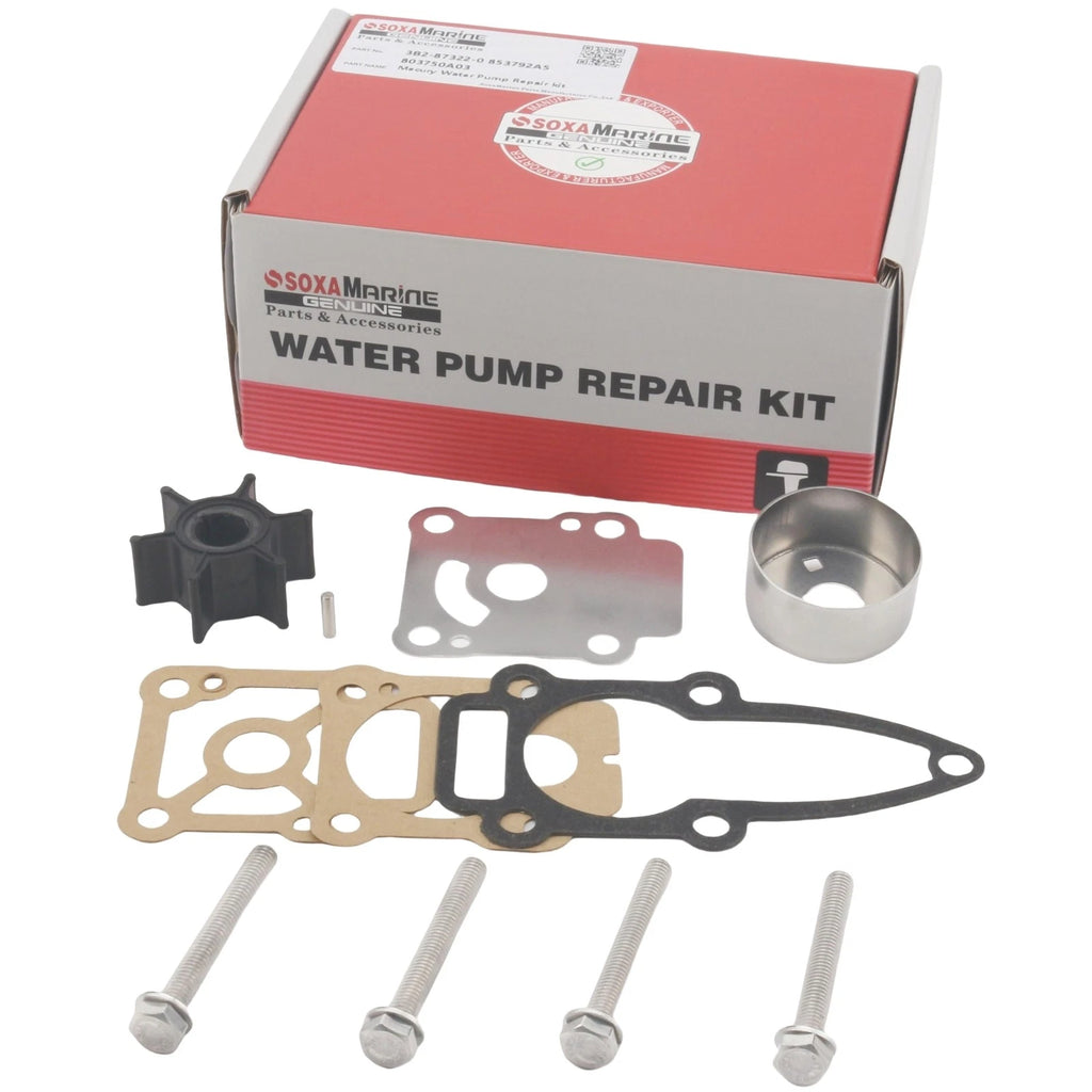 Water Pump Repair Service Kit for Mercury Mariner 8HP 9.9HP (803748K01)