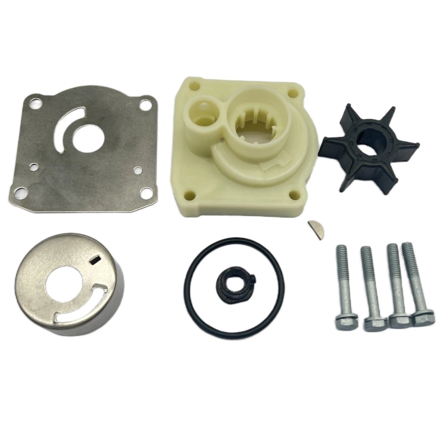 Water Pump Repair Kit for Yamaha 25HP 30HP Outboard (Sierra 18-3432, 61N-W0078-11)