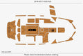EVA Pads Flooring for AXIS A20 (2016) - Teak Deck Mat