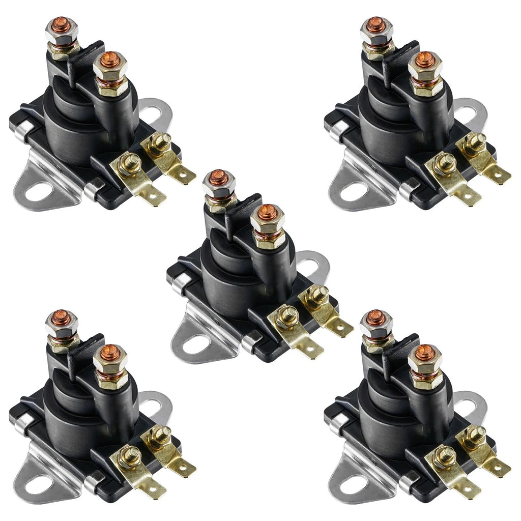 Set of 5 Starter Solenoid Relays for Mercury Marine (89-818864T, 89-96158, 89-96158T)