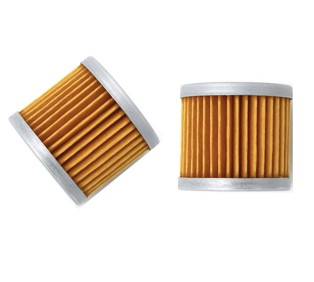 2X Oil Fuel Filter for Suzuki DF 8 9.9 15 15A 20HP (16510-05240, 16510-45H10)