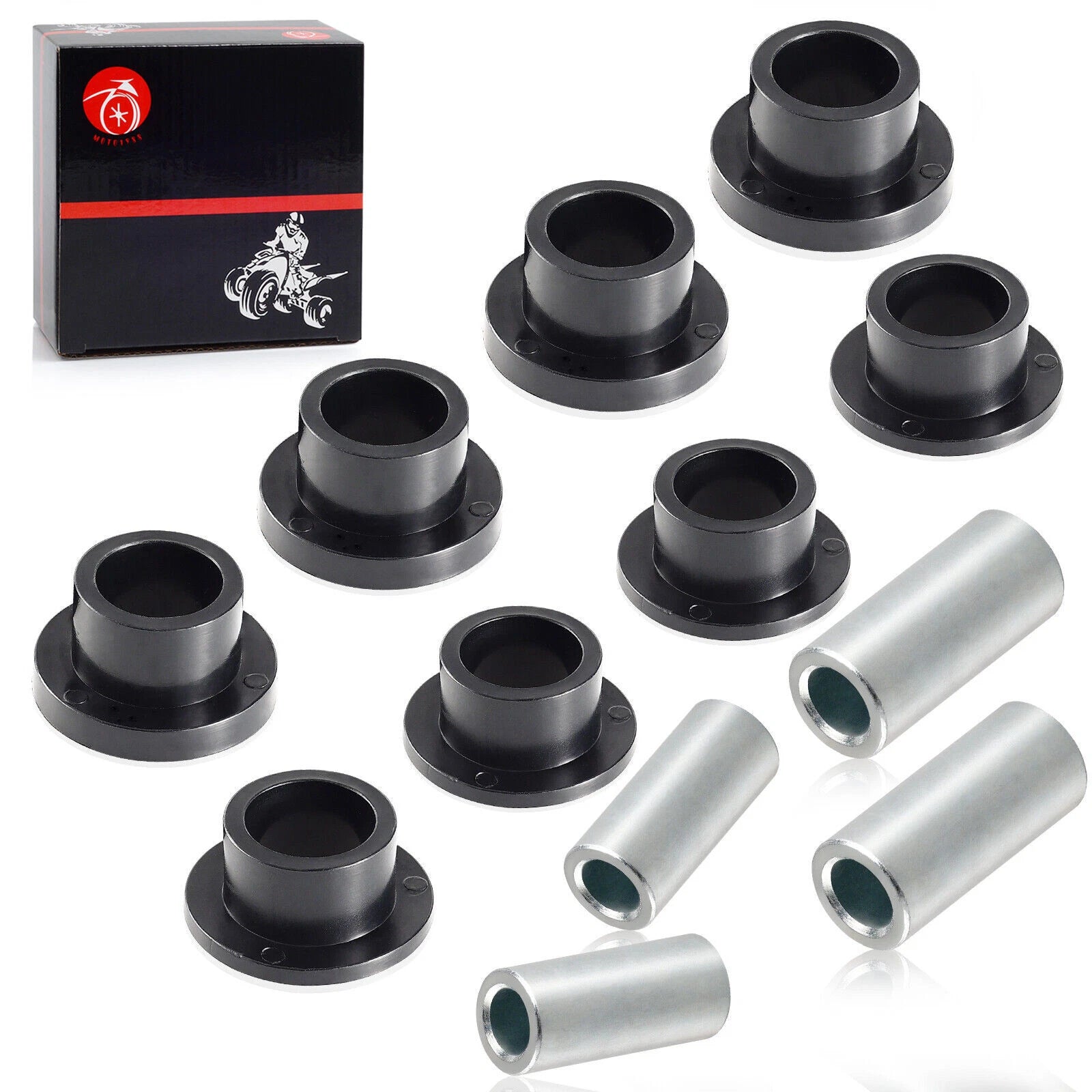 Front Shock Bushing Sleeve Kit for Polaris RZR 800 (2008–2014), RZR 570 (2012–2022)