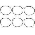 Set of 6 O Ring Cylinder Seals for Mercury 200-300 HP (2000–2023) 25-818573 18-7400-9