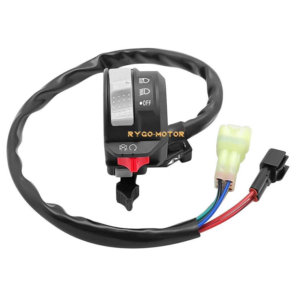 Start Stop Switch & Ignition Key Switch for Yamaha YFM400 Big Bear (1993–1999)