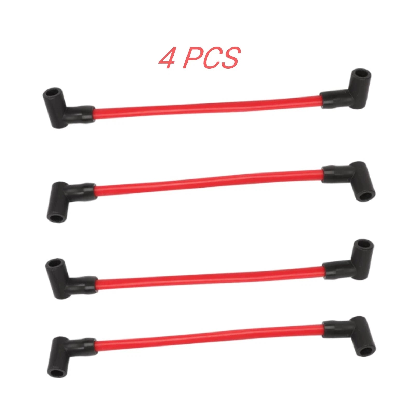 Set of 4 Spark Plug Wires for Johnson Evinrude 70-140hp (9") 582365