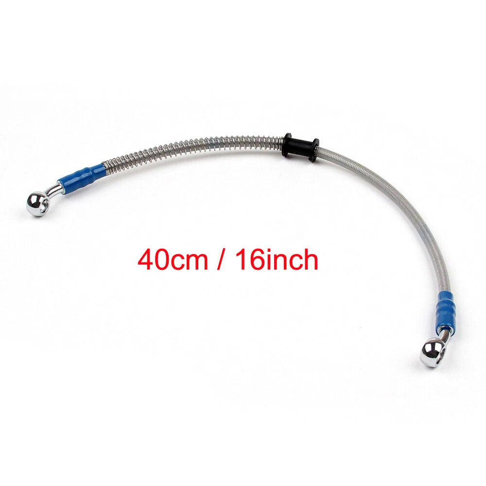 M10 Brake Oil Hose Line Banjo Fitting for Universal (40cm/16")