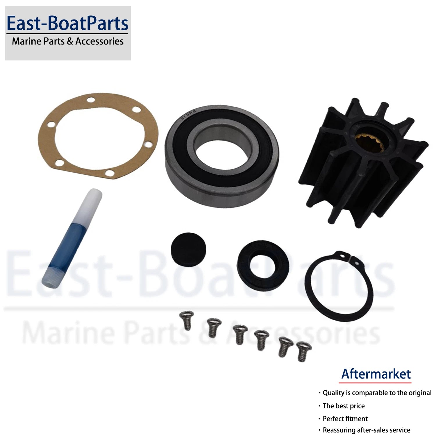 Water Pump Repair Kit for Volvo Penta DP-A DP-A2 DP-C DP-C1 DP-D DP-D1 (All Years)