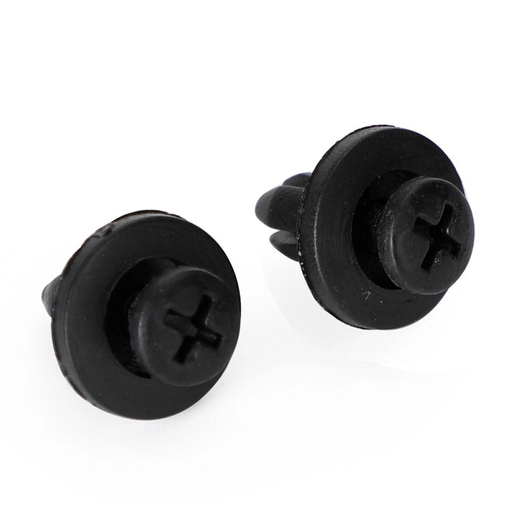 50x 6mm Fairing Clip Screw Rivets for Suzuki GSX