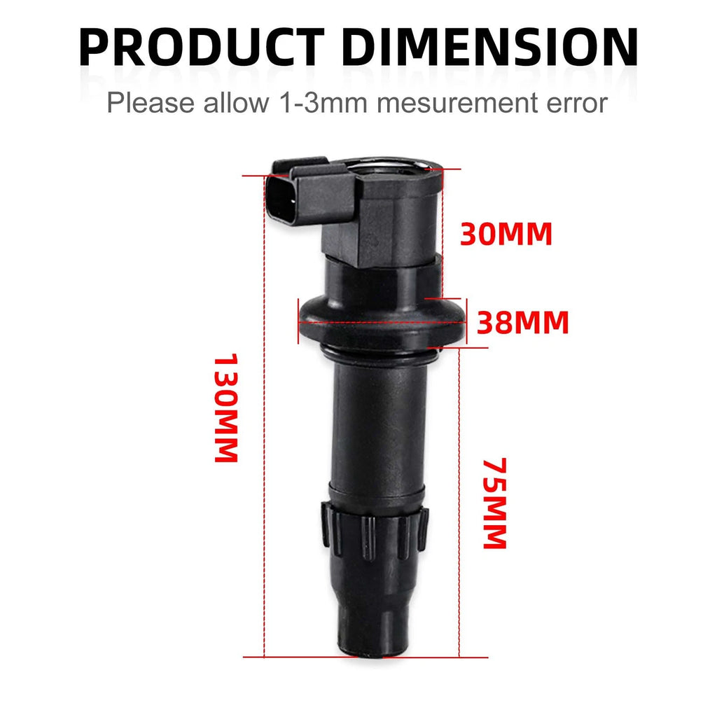 Ignition Coil for Honda CRF250R CRF250X (2004–2017) 30700-KRN-671