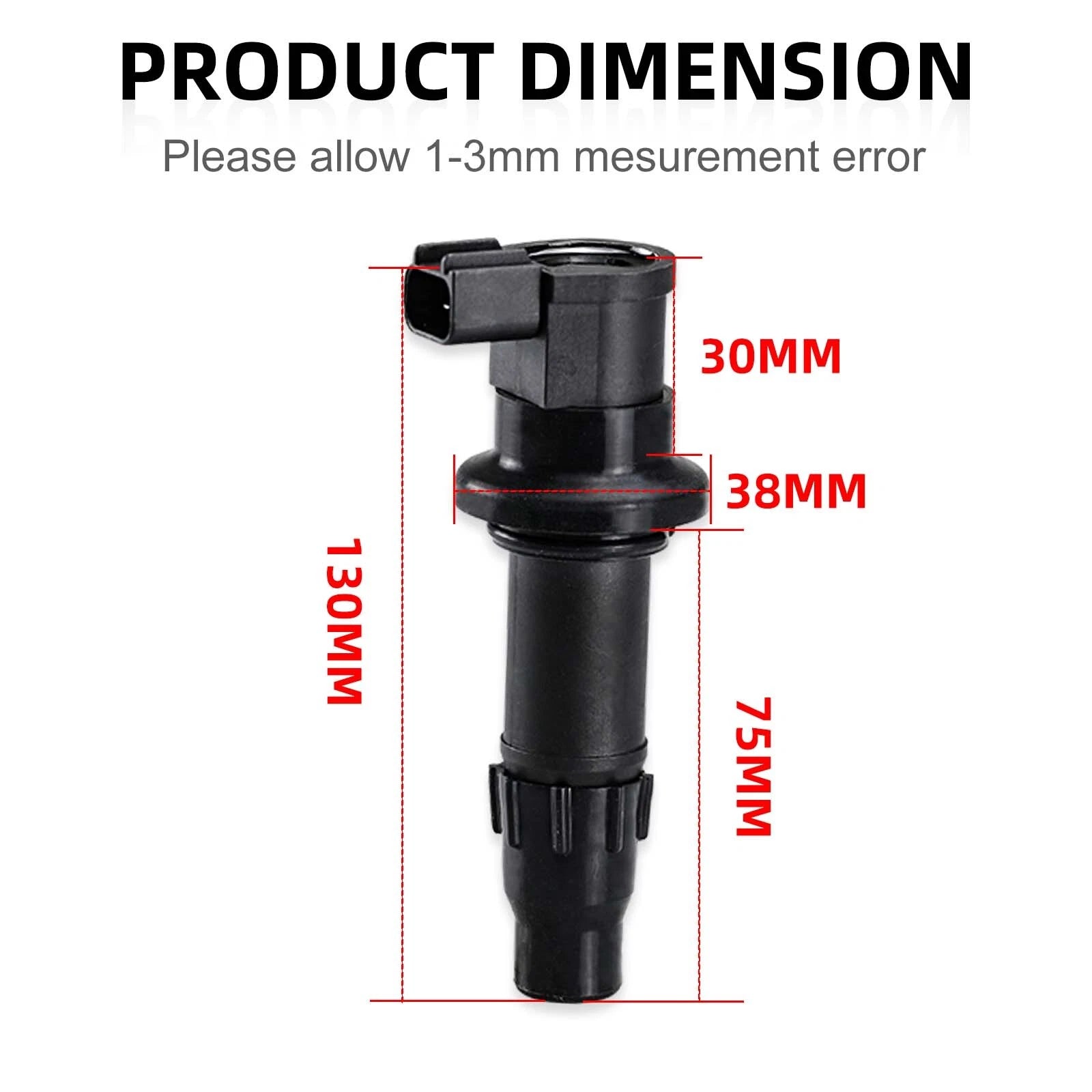Ignition Coil for Honda CRF250R CRF250X (2004–2017) 30700-KRN-671