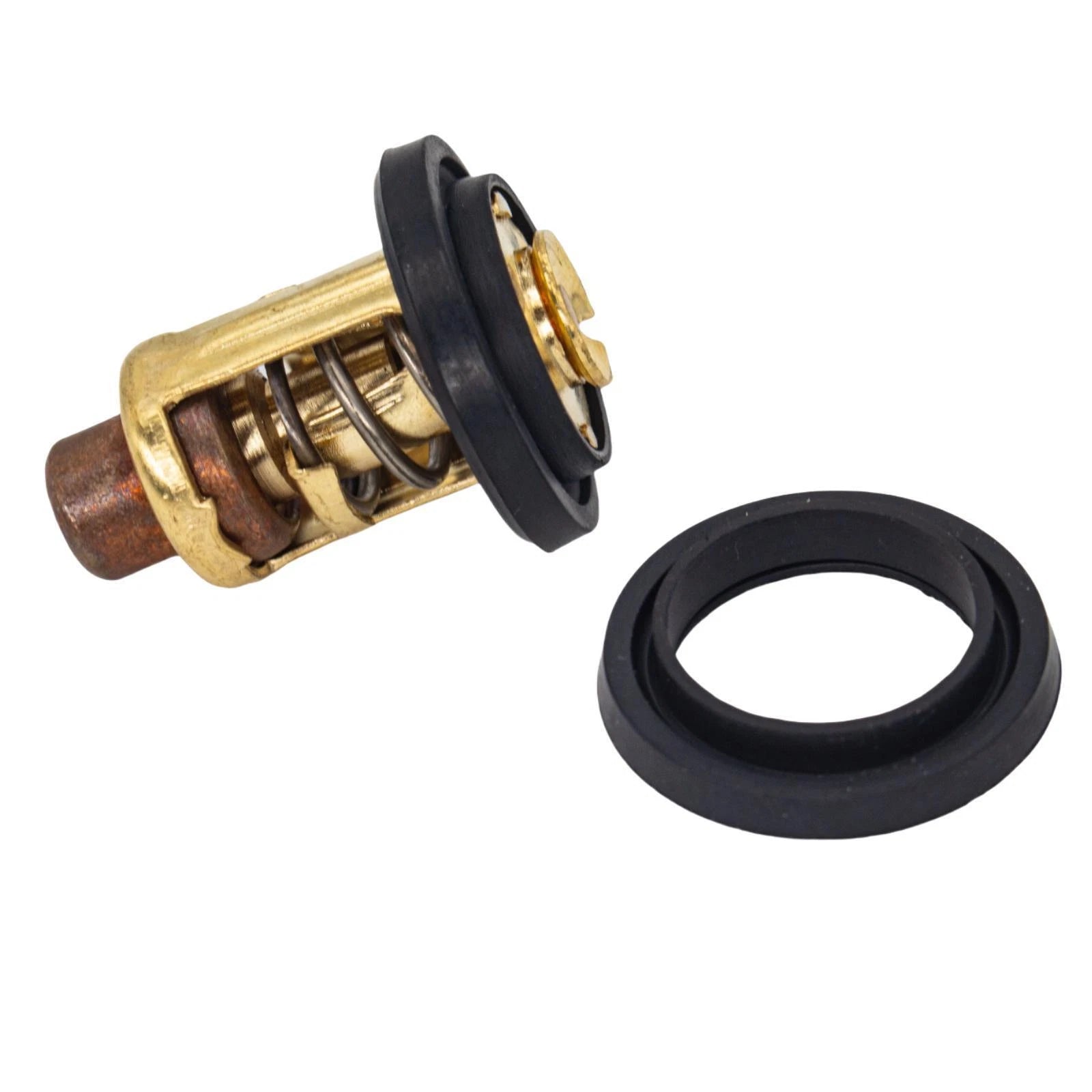 Thermostat with Gasket for Yamaha Outboard 25hp 25D (1990–2023) 6F5-12411-03 6H4-12414-A0