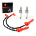 Spark Plug & Wire Cap Set for Polaris RZR XP 1000 (2014–2023) 4017695 4017694 4014295