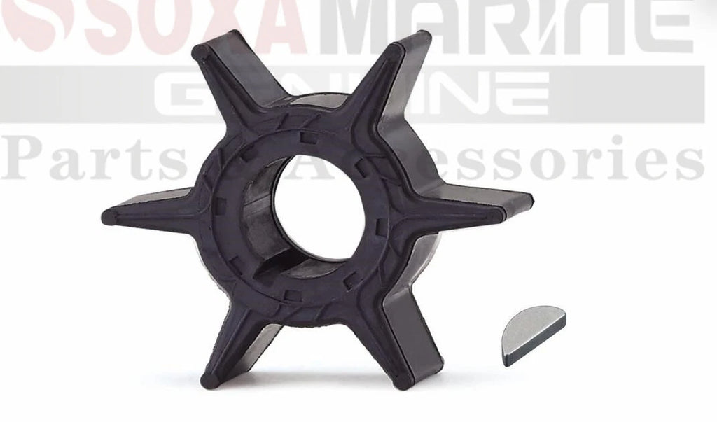Water Pump Impeller w Key for Yamaha Marine (18-3068, 9-45601)