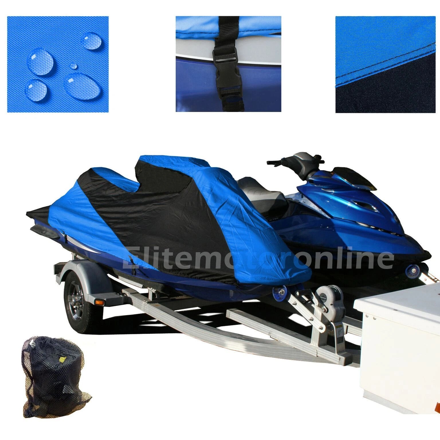 Custom Fitted Trailerable Jet Ski Cover for Sea Doo LRV (1999–2003)