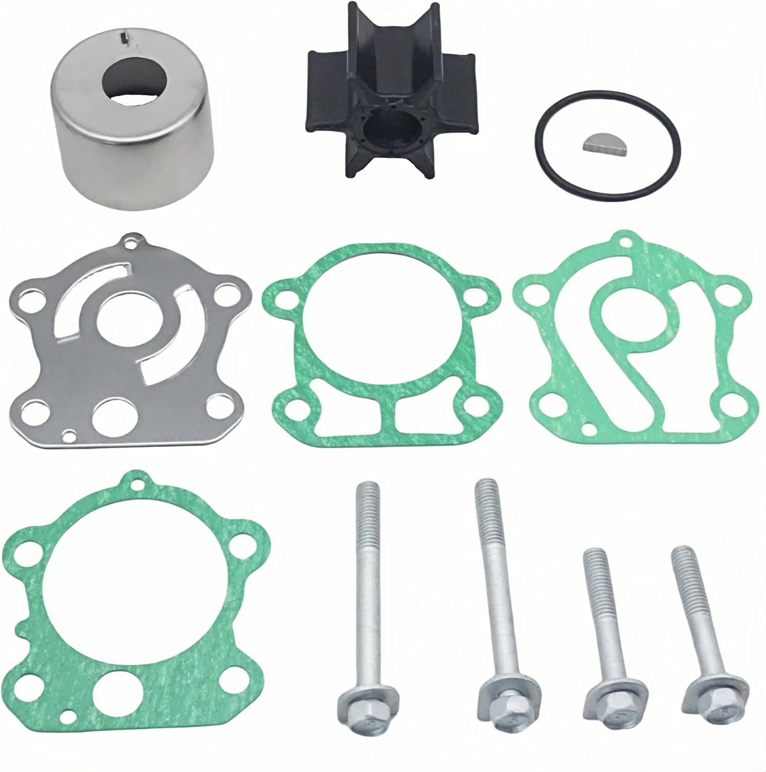 Water Pump Kit for Yamaha 75 80 90 100 HP F80 F90 F100 (67F-W0078-00-00)