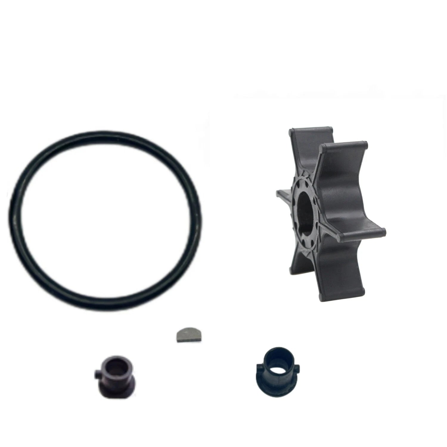 Water Pump Impeller Kit for Yamaha Outboard 8 9.9 15 20 HP (63V-44352, 18-3040)