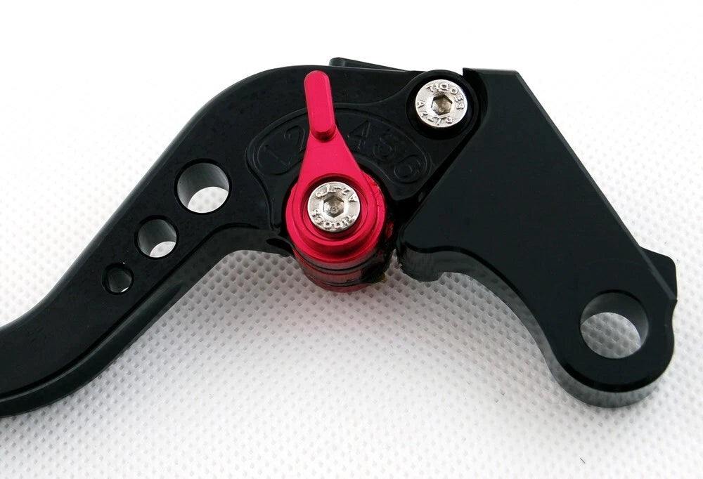 Long Brake Clutch Levers for Yamaha YZF 1000 R1 (1999–2001) Black