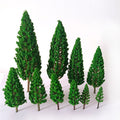 40pcs Pine Trees for Model Railroad Landscape Scene