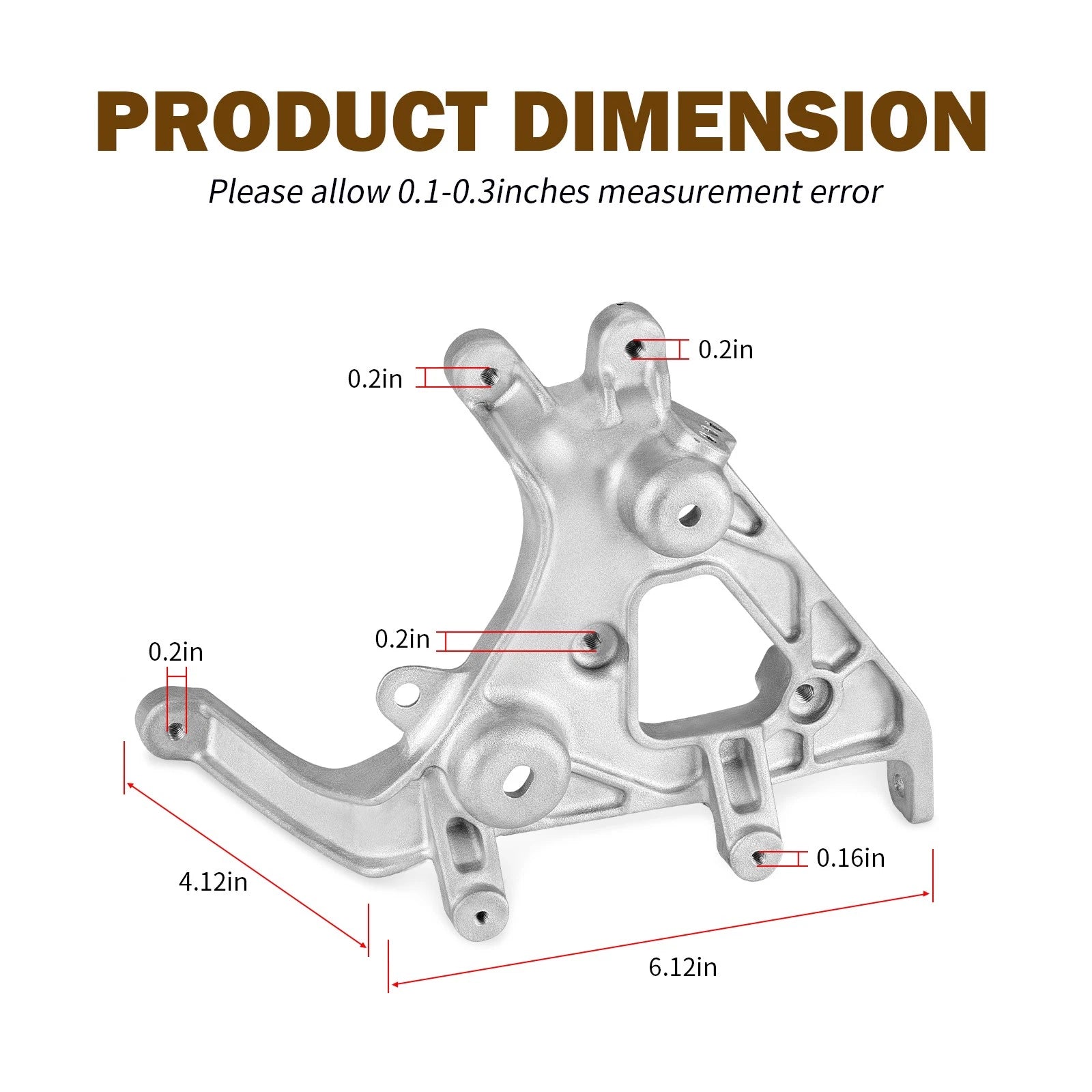 Headlight Bracket for Yamaha Raptor 700 700R (1S3-21514-00-00)