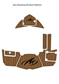 EVA Foam Teak Decking Mat for Monterey M3 (2011)