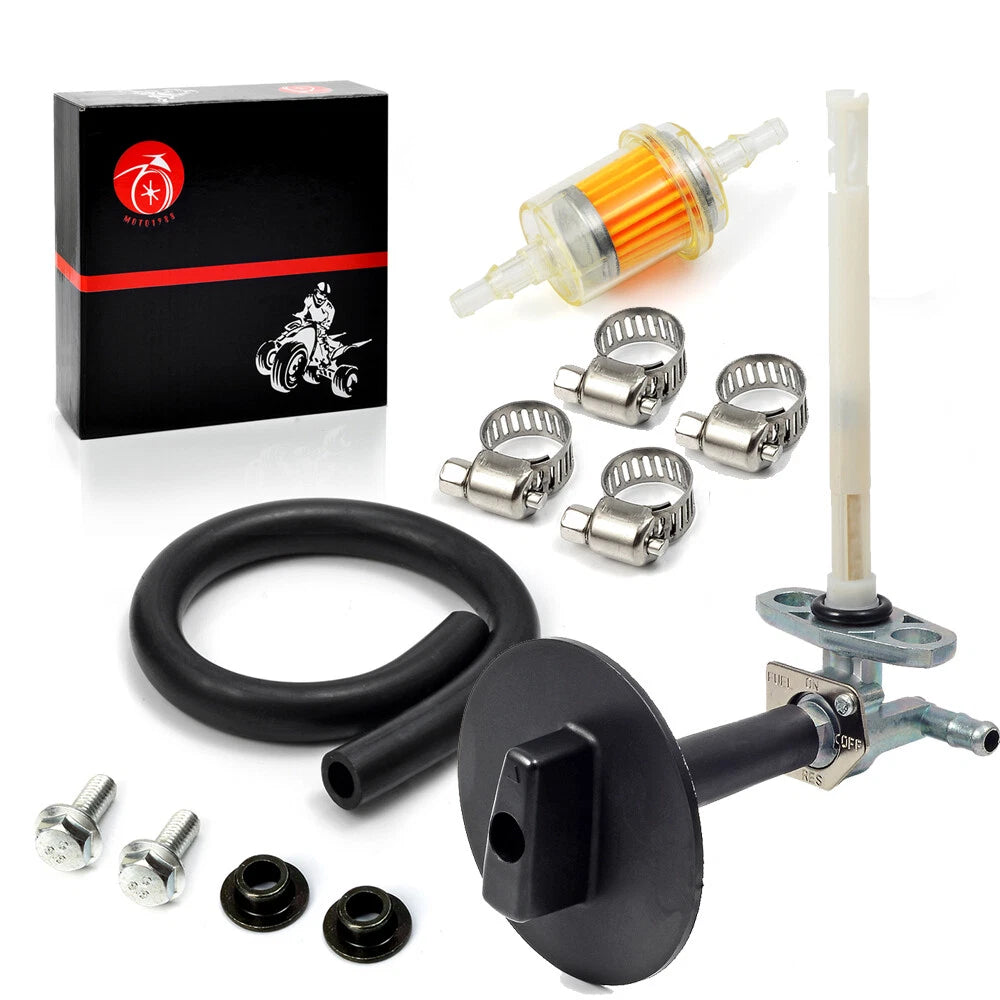 Fuel Valve Petcock & Lever Screw for Honda Foreman 500 TRX500 (2005–2011)